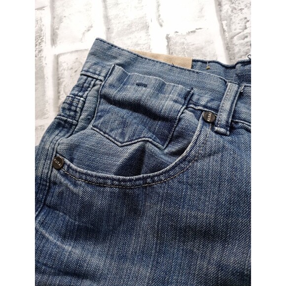 F.U.S.A.I Western Men's Jeans Size 32x30 Boot Cut Denim Medium Wash - Picture 11 of 13